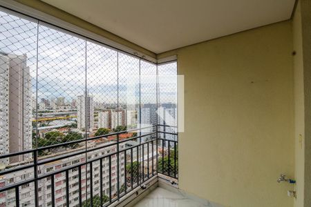Varanda da Sala de apartamento para alugar com 3 quartos, 64m² em Ipiranga, São Paulo