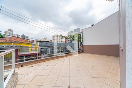 Varanda da Sala de casa à venda com 3 quartos, 180m² em Vila Bastos, Santo André