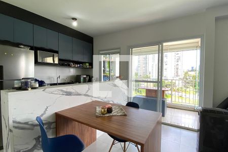 Sala de Jantar de apartamento para alugar com 1 quarto, 55m² em Alphaville Empresarial, Barueri