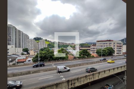 Vista da Sala de apartamento à venda com 3 quartos, 108m² em Praça da Bandeira, Rio de Janeiro