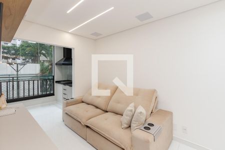 Sala de apartamento para alugar com 3 quartos, 75m² em Campo Belo, São Paulo
