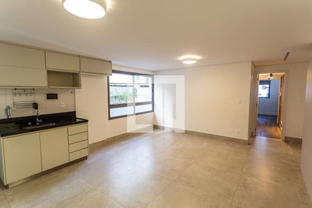 Sala/Cozinha de apartamento para alugar com 2 quartos, 70m² em Funcionários, Belo Horizonte