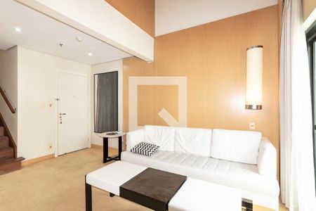 Sala de apartamento para alugar com 2 quartos, 125m² em Moema, São Paulo