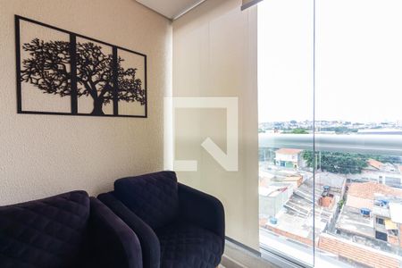 Varanda  de apartamento à venda com 2 quartos, 55m² em Presidente Altino, Osasco