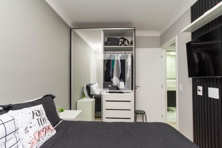 Suíte de apartamento à venda com 2 quartos, 47m² em Vila Rosália, Guarulhos