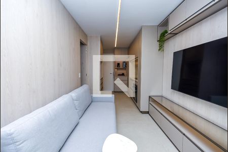 Sala de kitnet/studio para alugar com 1 quarto, 44m² em Paraíso, São Paulo