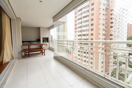 Varanda da Sala de apartamento à venda com 3 quartos, 132m² em Vila Prudente, São Paulo