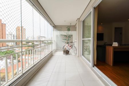 Varanda da Sala de apartamento à venda com 3 quartos, 132m² em Vila Prudente, São Paulo