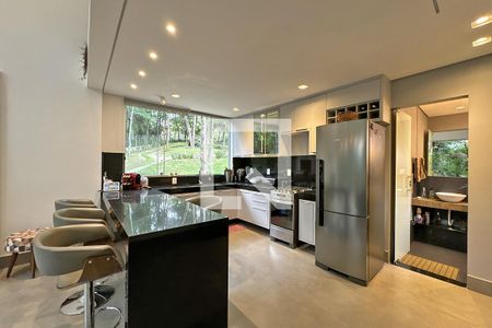 Cozinha  de casa de condomínio à venda com 1 quarto, 202m² em Condados da Lagoa, Lagoa Santa