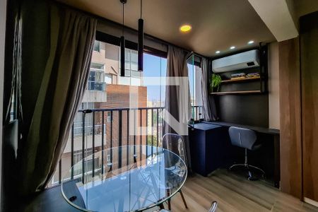 Studio varanda de kitnet/studio para alugar com 1 quarto, 22m² em Vila Mariana, São Paulo