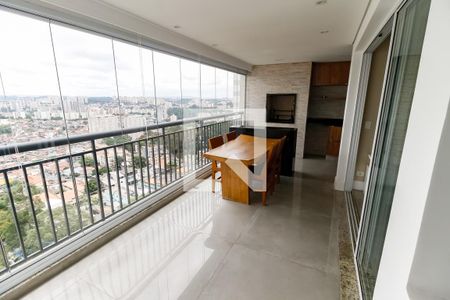 Varanda gourmet de apartamento à venda com 3 quartos, 133m² em Parque Reboucas, São Paulo