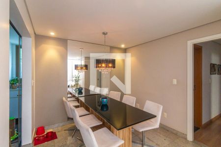 Sala de jantar  de apartamento à venda com 3 quartos, 120m² em Dona Clara, Belo Horizonte