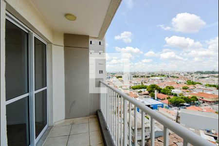 Varanda da Sala de apartamento para alugar com 2 quartos, 55m² em Vila Galvão, Guarulhos