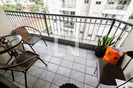 Varanda da Sala de apartamento para alugar com 3 quartos, 85m² em Vila Andrade, São Paulo