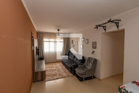 Sala de Estar/Jantar  de apartamento à venda com 2 quartos, 66m² em Ponte Preta, Campinas