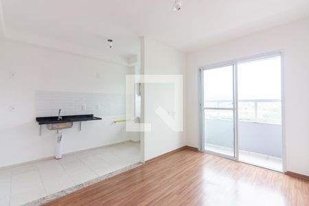 Sala  de apartamento à venda com 2 quartos, 48m² em Piratininga, Osasco