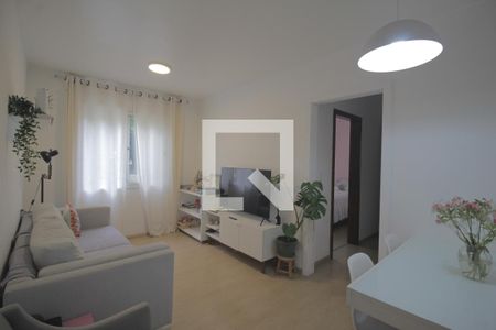 Sala de apartamento à venda com 2 quartos, 56m² em Marechal Rondon, Canoas