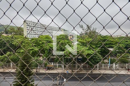 Sala Varanda Vista de apartamento para alugar com 1 quarto, 54m² em  Engenho Novo, Rio de Janeiro