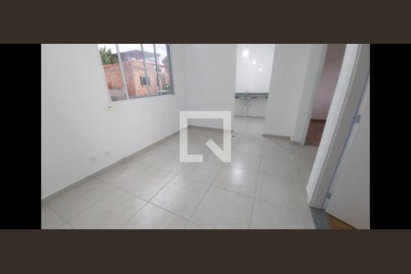 Sala de apartamento para alugar com 2 quartos, 50m² em Vila Boa Vista, Contagem