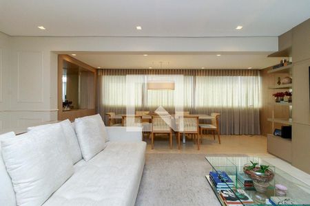 Sala de apartamento à venda com 3 quartos, 126m² em Brooklin Paulista, São Paulo