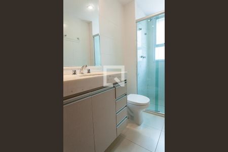 Banheiro Social de apartamento à venda com 2 quartos, 64m² em Vila da Serra, Nova Lima