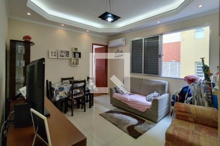 Sala de apartamento para alugar com 1 quarto, 38m² em Tupi, Praia Grande