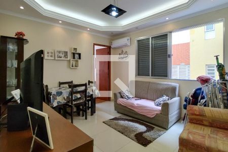 Sala de apartamento para alugar com 1 quarto, 38m² em Tupi, Praia Grande