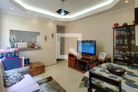 Sala de apartamento para alugar com 1 quarto, 38m² em Tupi, Praia Grande