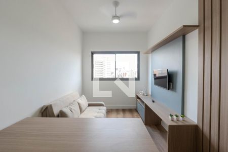 Sala/Cozinha de apartamento à venda com 1 quarto, 26m² em Bela Vista, São Paulo