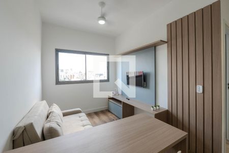 Sala/Cozinha de apartamento à venda com 1 quarto, 26m² em Bela Vista, São Paulo