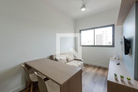 Sala/Cozinha de apartamento à venda com 1 quarto, 26m² em Bela Vista, São Paulo