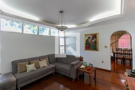 Sala de casa à venda com 5 quartos, 370m² em Jardim América, Belo Horizonte