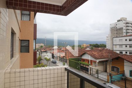 Vista da varanda de apartamento para alugar com 2 quartos, 71m² em Jardim Imperador, Praia Grande