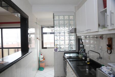 Cozinha de apartamento para alugar com 2 quartos, 71m² em Jardim Imperador, Praia Grande