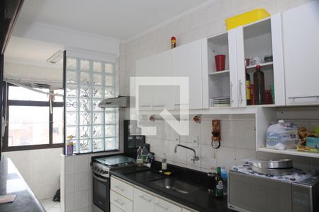 Cozinha de apartamento para alugar com 2 quartos, 71m² em Jardim Imperador, Praia Grande