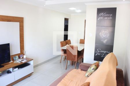 Sala de apartamento para alugar com 3 quartos, 106m² em Vila Valença, São Vicente