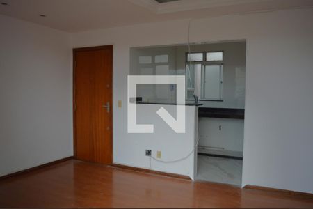 Sala de apartamento à venda com 3 quartos, 70m² em Caiçaras, Belo Horizonte