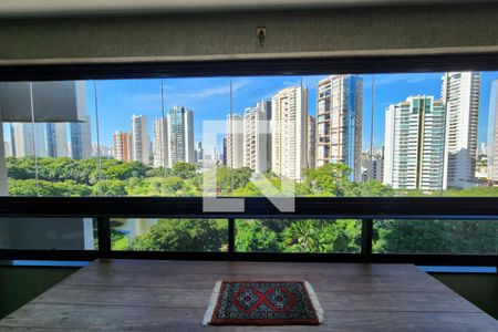 Apartamento para alugar com 150m², 3 quartos e 2 vagas Apartamento para alugar com 150m², 3 quartos e 2 vagasVista da varanda
