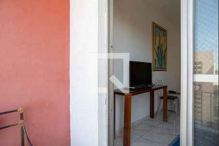 Varanda da Sala de apartamento à venda com 1 quarto, 42m² em Bela Vista, São Paulo