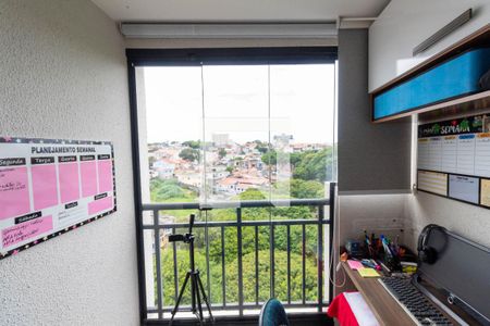 Varanda da Sala de apartamento à venda com 1 quarto, 42m² em Cidade Patriarca, São Paulo