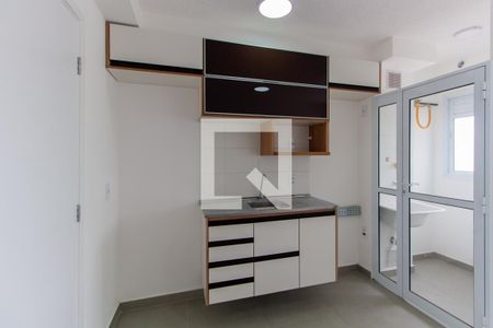 Cozinha de apartamento para alugar com 2 quartos, 34m² em Vila Tolstoi, São Paulo