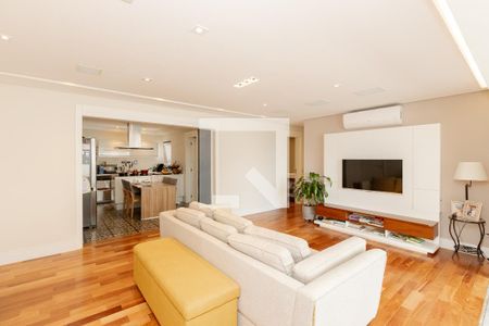 Sala de apartamento à venda com 4 quartos, 147m² em Vila Gertrudes, São Paulo