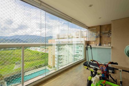 Varanda de apartamento à venda com 3 quartos, 160m² em Recreio dos Bandeirantes, Rio de Janeiro