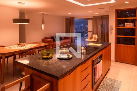 Sala com Cozinha Integrada de apartamento para alugar com 3 quartos, 120m² em Pechincha, Rio de Janeiro