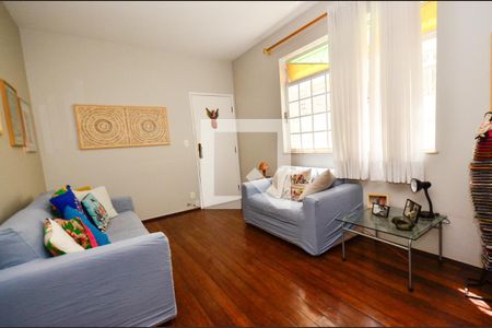Sala de apartamento à venda com 3 quartos, 99m² em Santo Antônio, Belo Horizonte