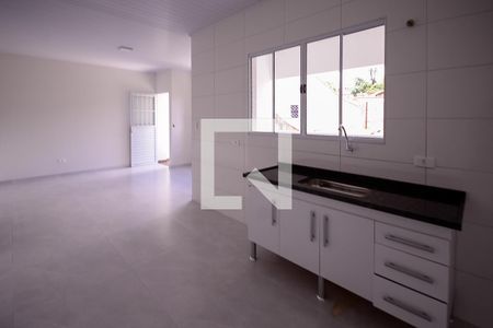 Sala/Cozinha de casa para alugar com 1 quarto, 50m² em Vila Moraes, São Paulo