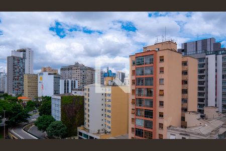 Vista de apartamento à venda com 2 quartos, 35m² em Vila Buarque, São Paulo