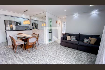 Sala - Sala de Jantar de apartamento à venda com 2 quartos, 68m² em Vila Metalúrgica, Santo André