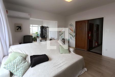 Sala de Estar  de apartamento para alugar com 2 quartos, 72m² em Ponta da Praia, Santos