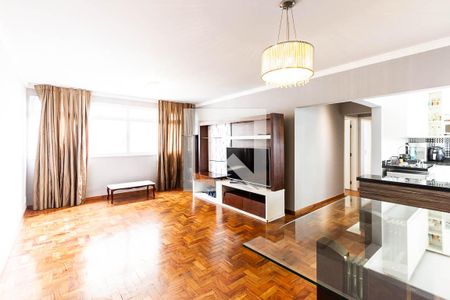 Sala de apartamento para alugar com 3 quartos, 110m² em Perdizes, São Paulo